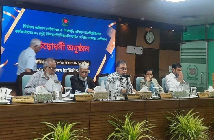 সরকারের সমর্থন ছাড়া নির্বাচন বাস্তবায়ন সম্ভব নয়