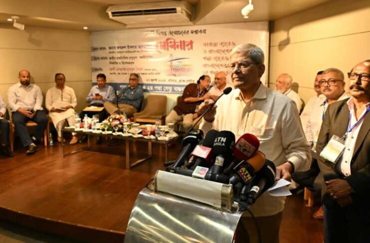 ঐক্যবদ্ধ থাকলে বাঙালি জাতি সবকিছু অর্জন করতে পারে: মির্জা ফখরুল