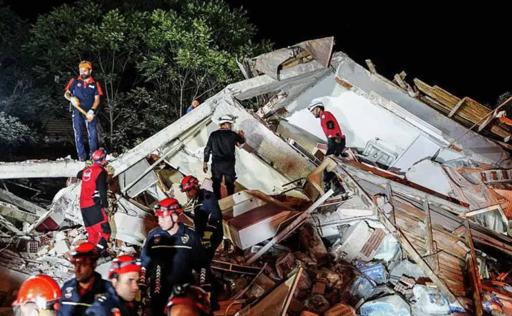 তুরস্কে শক্তিশালী ভূমিকম্প