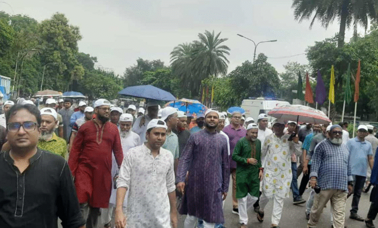 জনতার ঢল