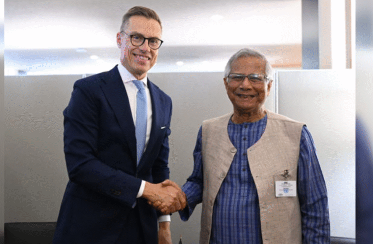 আলেকজান্ডার স্টাব্বের -ড. মুহাম্মদ ইউনূস