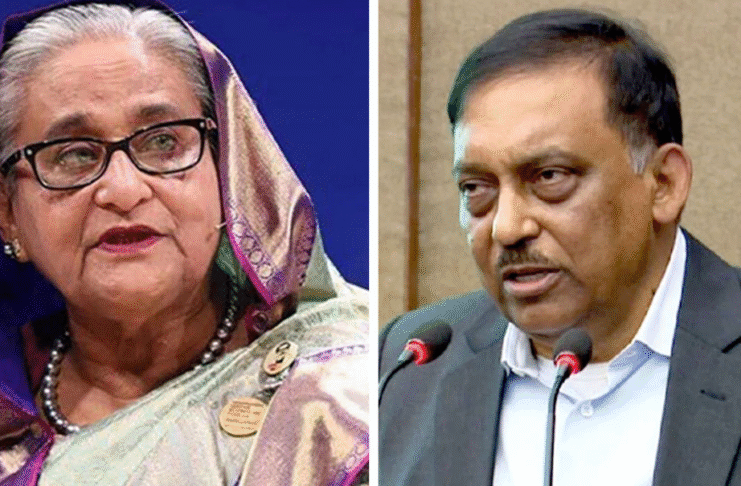 শেখ হাসিনা-আসাদুজ্জামান খান