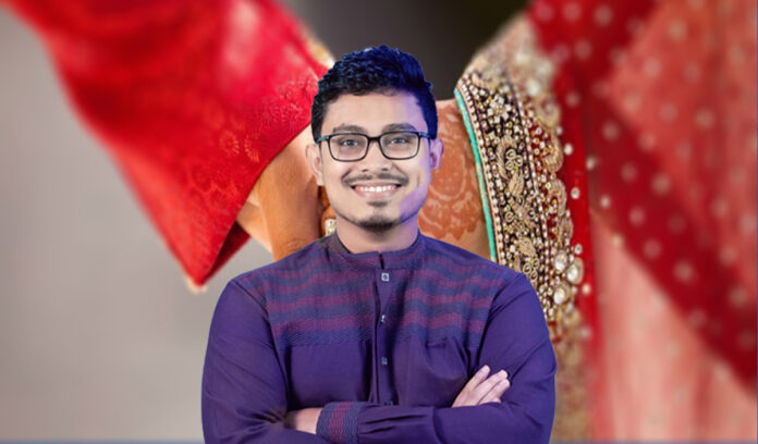 সাদিক কায়েমের বিয়ের সংবাদ ডাকসু ভিপি সাদিক কায়েম এবং আনিকা ফরায়েজির বিয়ে