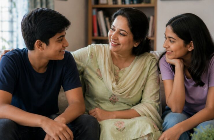 পারিবারিক অ্যালবামে ফুফু ও ভাতিজা-ভাতিজির পুরোনো ছবি