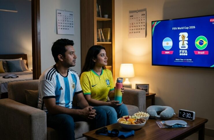 রাত জেগে বিশ্বকাপ দেখার কৌশল ও প্রস্তুতি ।
