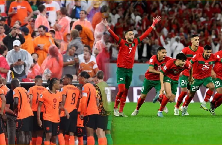টাইব্রেকারে নেদারল্যান্ডসের হৃদয় ভেঙে শেষ ষোলোয় মরক্কো