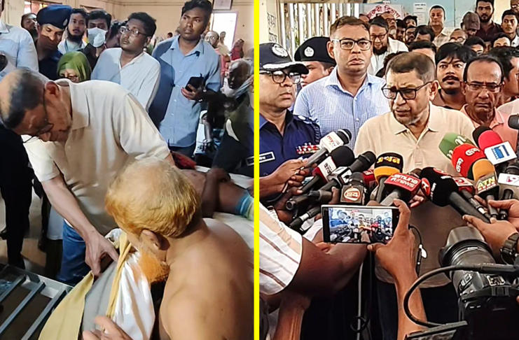 কুষ্টিয়া ২৫০ শয্যা বিশিষ্ট জেনারেল হাসপাতাল পরিদর্শন করছেন স্বাস্থ্য ও পরিবার কল্যাণ মন্ত্রী সরদার মো. সাখাওয়াত হোসেন